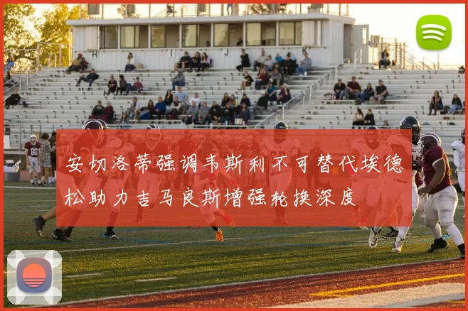 安切洛蒂强调韦斯利不可替代埃德松助力吉马良斯增强轮换深度